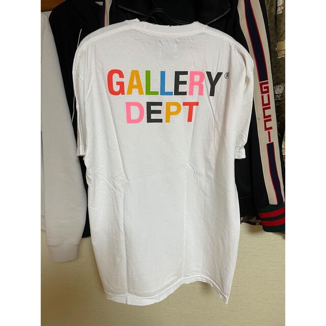 Gallery dept ビバリーヒルズ ロゴ ダメージ加工 Tシャツ