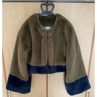 juemi Fluffy Fur Short Coat(毛皮/ファーコート)