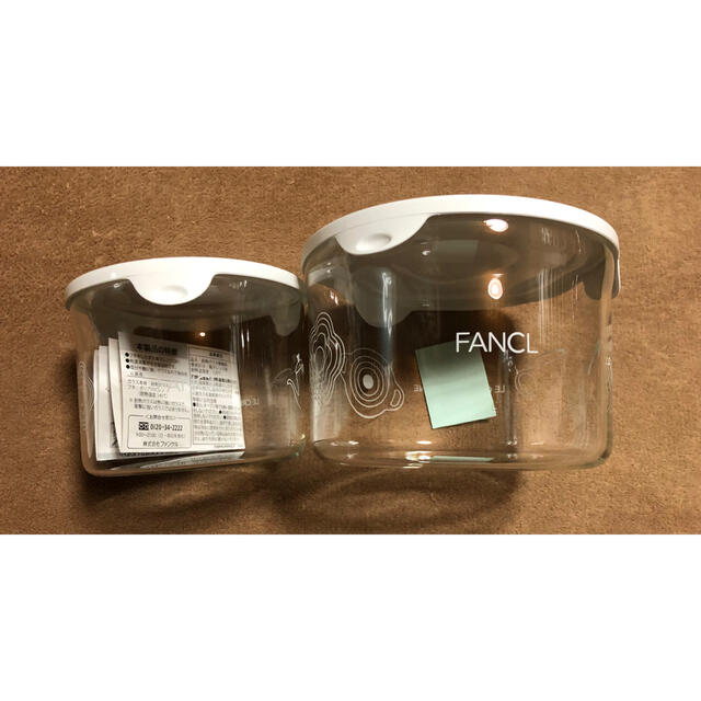 FANCL(ファンケル)のFANCL LE CREUSET 耐熱ガラス容器 インテリア/住まい/日用品のキッチン/食器(容器)の商品写真