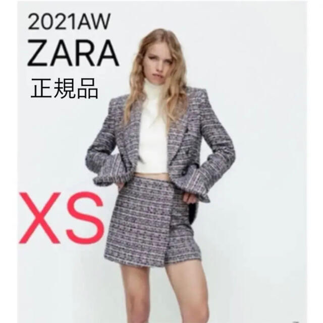 パンツ【完売/新品】ZARA  テクスチャー スコート XS