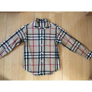 バーバリー(BURBERRY)の極美品BURBERRYノバチェック長袖シャツ　バーバリーロンドンチェックシャツ(Tシャツ/カットソー)