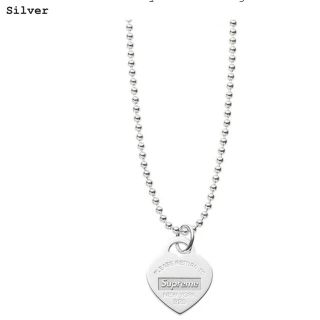 ティファニー(Tiffany & Co.)のSupreme Tiffany Heart Tag Pendant(ネックレス)