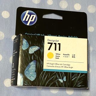 ヒューレットパッカード(HP)の純正 HP 711 CZ132A インクカートリッジ イエロー(オフィス用品一般)