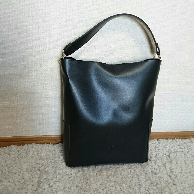 SNIDEL(スナイデル)のランデブー バケットバッグ(黒) レディースのバッグ(ショルダーバッグ)の商品写真