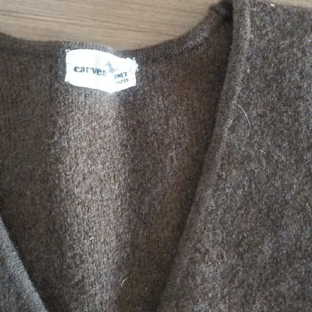 CARVEN(カルヴェン)の毛100 カーディガン レディースのジャケット/アウター(ニットコート)の商品写真