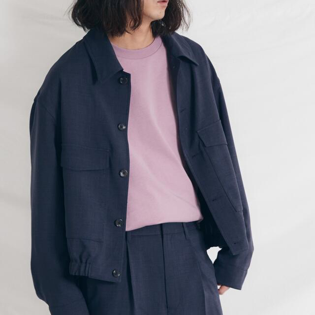 【美品】WYM LIDNM PE W-POCKET WIDE BLOUSON