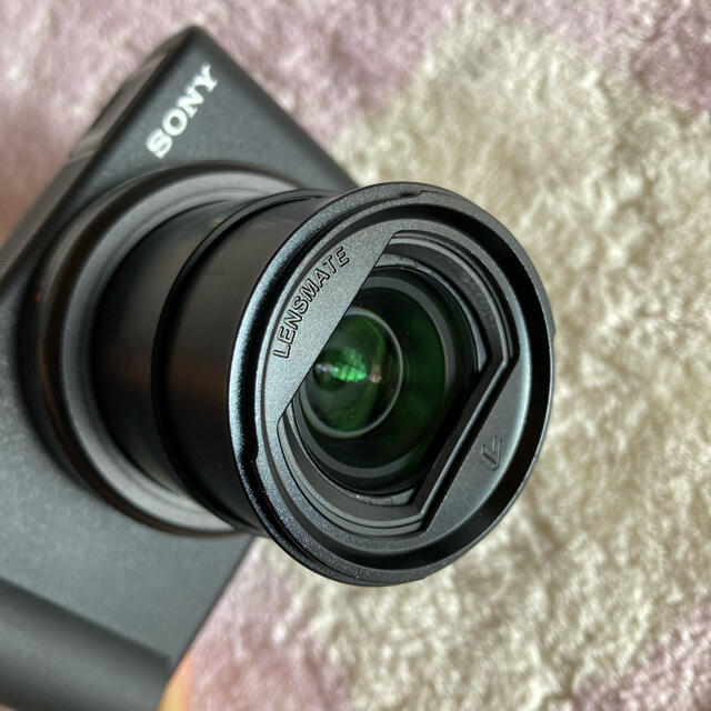 Sonyソニーvlogcam ZV-1 バッテリー2つND52mm L型プレート