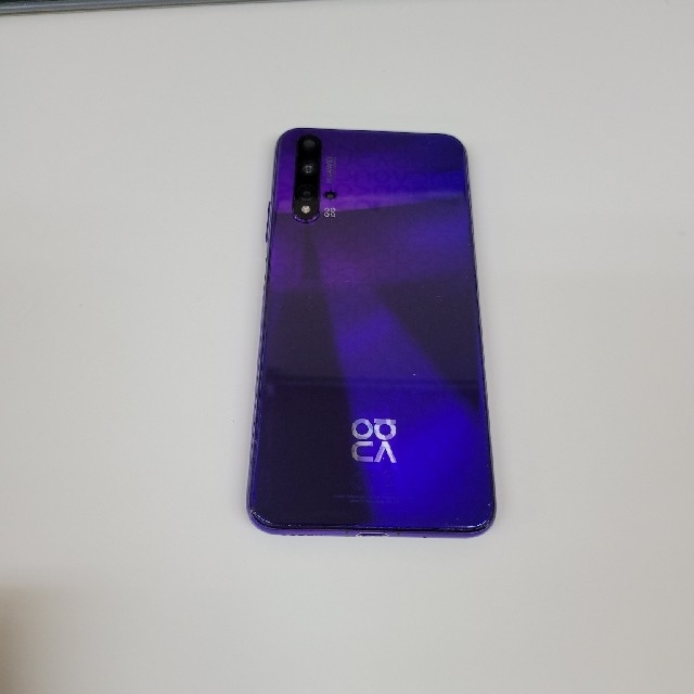 HUAWEI nova 5T パープル　版