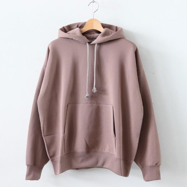 AURALEE BAGGY POLYESTER SWEAT P/O PARKA