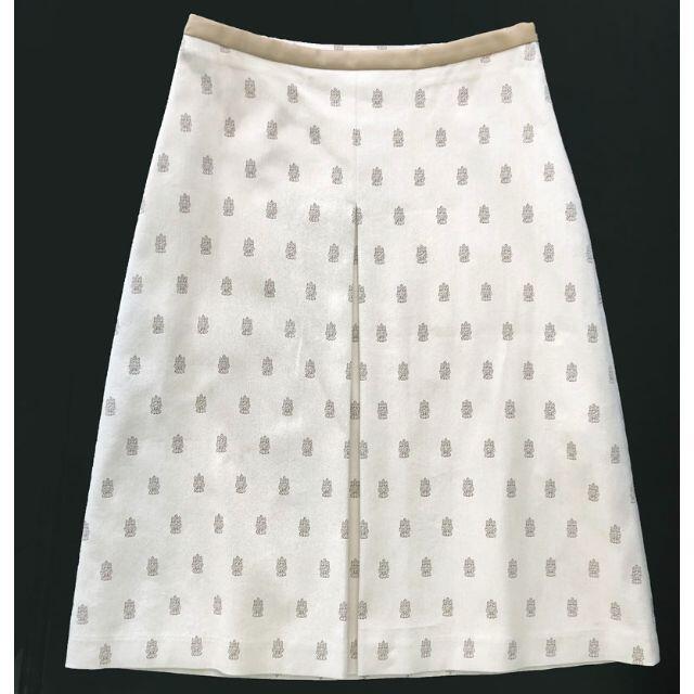 MORABITO(モラビト)の新品★MORABITO ボックススカート サイズ40 ひざ丈 レディースのスカート(ひざ丈スカート)の商品写真