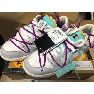 ナイキ(NIKE)のOFF-WHITE × NIKE DUNK LOW 1 OF 50 "21"(スニーカー)