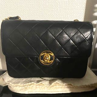 シャネル(CHANEL)の(最終値下げ)ヴィンテージ　パリ本店購入　CHANELマトラッセショルダーバッグ(ショルダーバッグ)