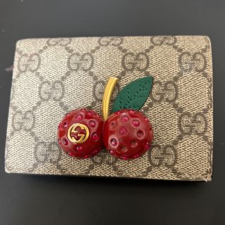 グッチ(Gucci)のGucci さくらんぼ ミニ財布(財布)