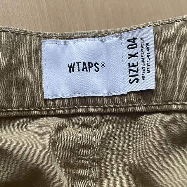 W)taps(ダブルタップス)のWTAPS 21SS JUNGLE TROUSERS XLベージュ4 美中古 メンズのパンツ(ワークパンツ/カーゴパンツ)の商品写真