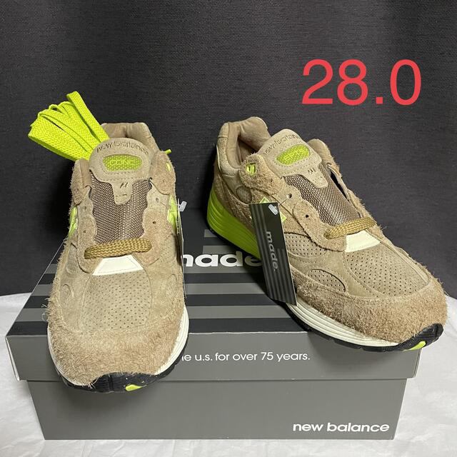 スニーカーnew balance concepts M992CT 28.0cm