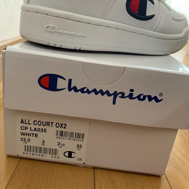 Champion(チャンピオン)のchampionスニーカー キッズ/ベビー/マタニティのキッズ靴/シューズ(15cm~)(スニーカー)の商品写真