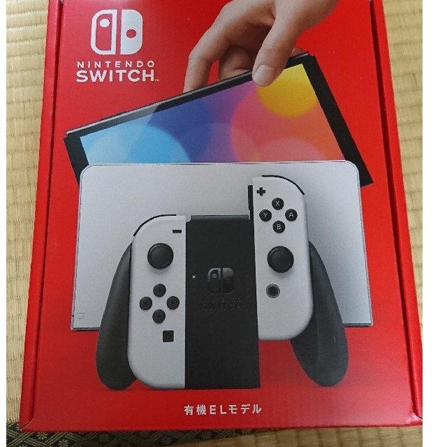 ゲームソフトゲーム機本体即日発送可能 Nintendo Switch 本体 スイッチ 白 有機ELモデル