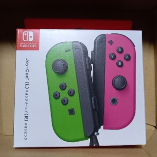 ニンテンドースイッチ(Nintendo Switch)の【新品】JOY-CON (L)/(R)  ジョイコン　グリーンピンク(その他)