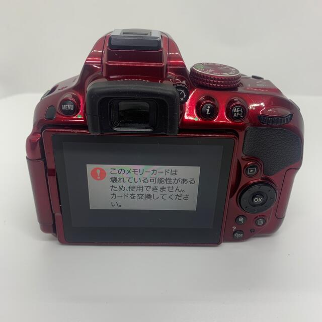 週末お値下げ‼️Nikon  D5300   可愛いレッド♪ 7