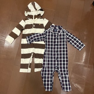 ベビーギャップ(babyGAP)のbabyGA GAPカバーオールセット(カバーオール)