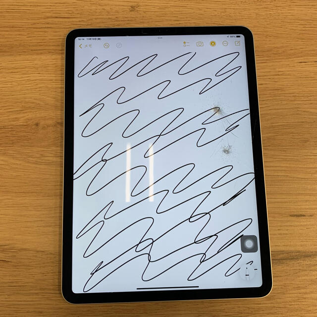 iPad(アイパッド)の【ジャンク】iPad Pro11(2世代)画面アセンブリ スマホ/家電/カメラのPC/タブレット(その他)の商品写真