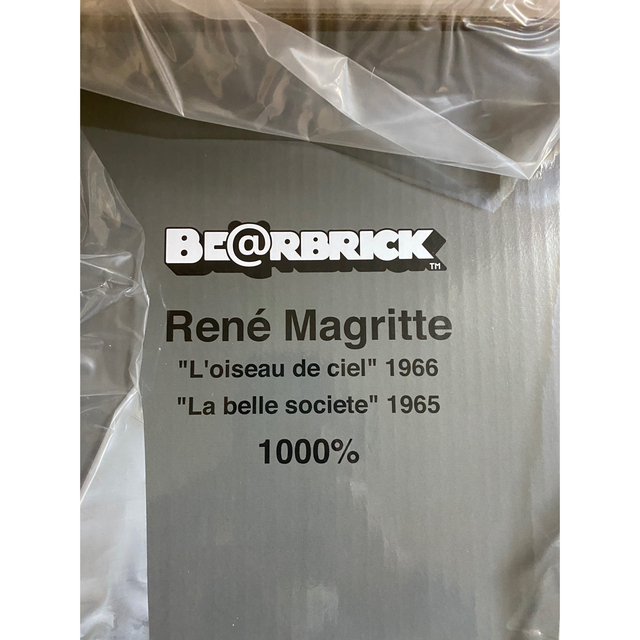 BE@RBRICK Rene Magritte 1000%
