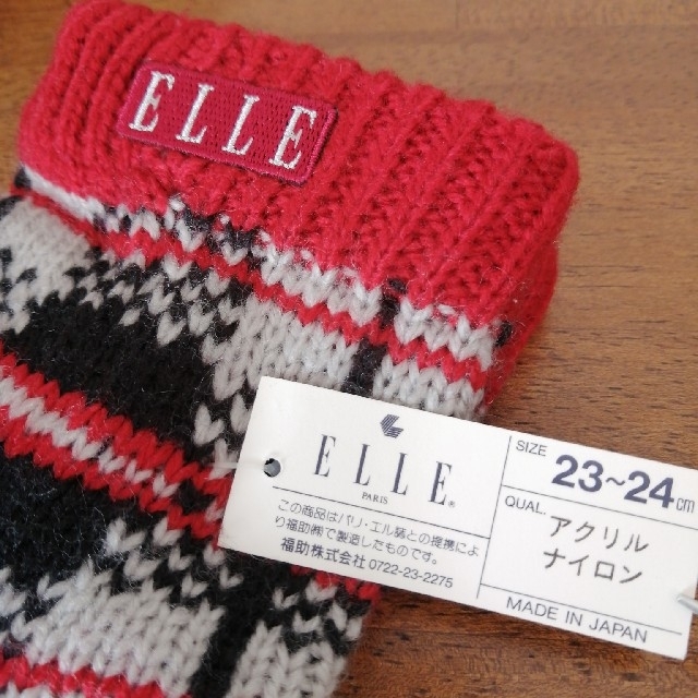 ELLE(エル)のエル あったかルームソックス レディースのレッグウェア(ソックス)の商品写真