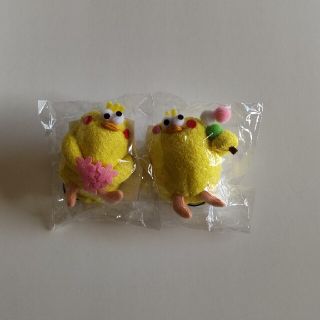 ポインコ(ポインコ)のdocomo  ポインコぬいぐるみストラップ2体(ノベルティグッズ)