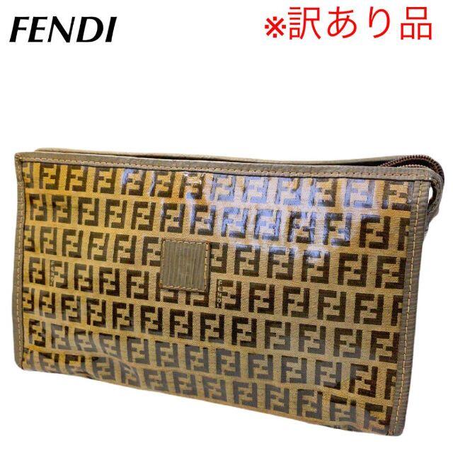 FENDI(フェンディ)の✨FENDI✨フェンディヴィンテージズッカ柄ズッキーノ　セカンドバッグ レディースのバッグ(クラッチバッグ)の商品写真