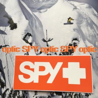 バートン(BURTON)のSPYスパイオプティックUS限定ネオンボックスロゴアイコンステッカー(その他)