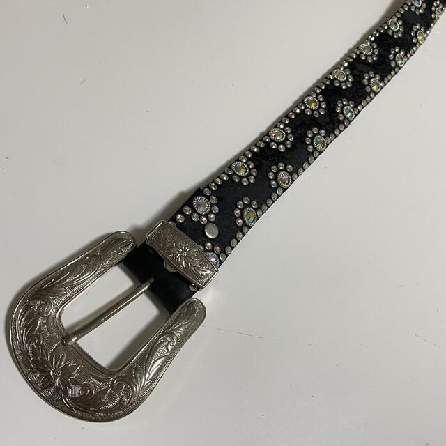 ✨レア✨オーダー品✨定13万✨ kippys スワロフスキー レザーベルト