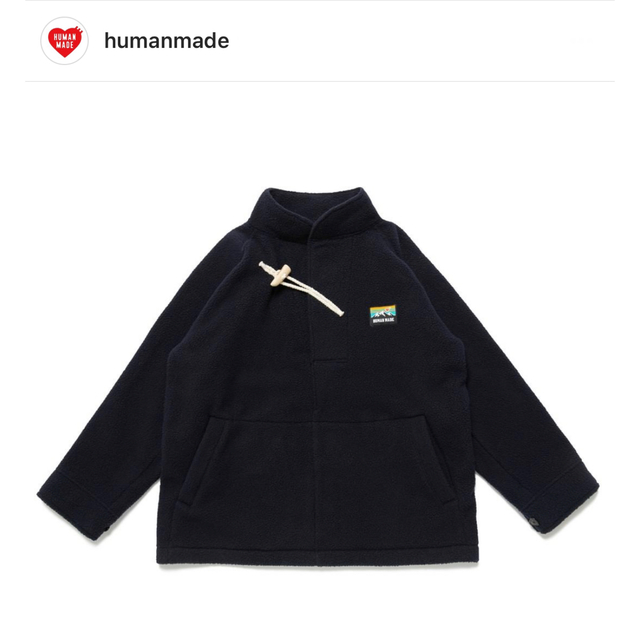 HUMAN MADE FLEECE JACKET \