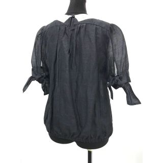 BY MALENE BIRGER - バイ マレーネビルガー シルクリネンブラウスの