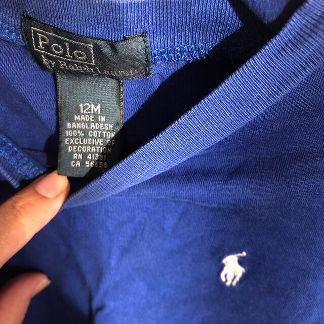 POLO RALPH LAUREN(ポロラルフローレン)のPOLO 12month キッズ/ベビー/マタニティのベビー服(~85cm)(シャツ/カットソー)の商品写真