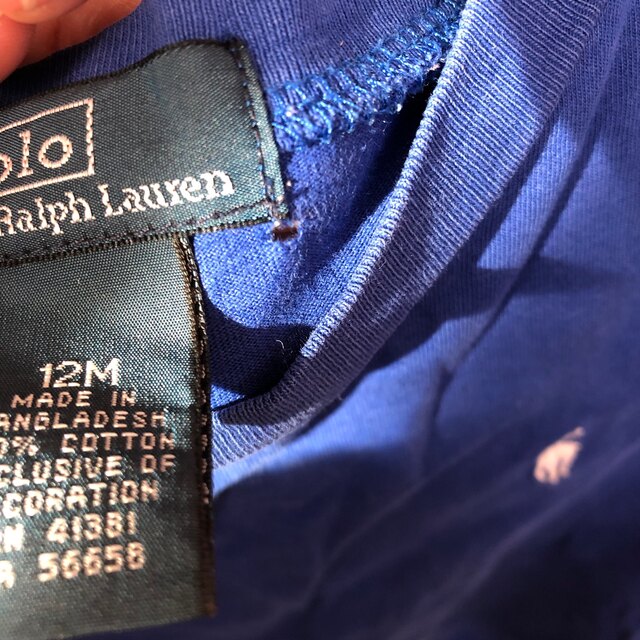 POLO RALPH LAUREN(ポロラルフローレン)のPOLO 12month キッズ/ベビー/マタニティのベビー服(~85cm)(シャツ/カットソー)の商品写真