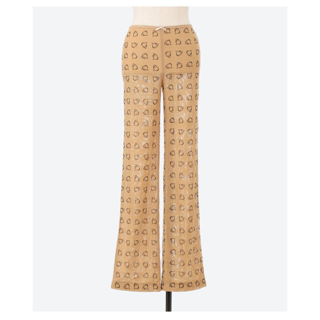 the virgins seethrough ribbon pants