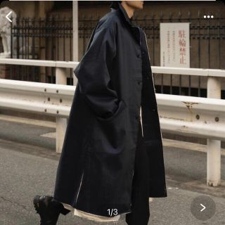 コモリ(COMOLI)のCAMIEL FORTGENS PUFFED MACKINTOSH COAT(ステンカラーコート)