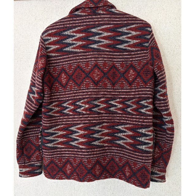 NEIGHBORHOOD(ネイバーフッド)の美品　ネイバーフッド 　ウールシャツ　RED MEN  W-SHIRT LS メンズのトップス(シャツ)の商品写真