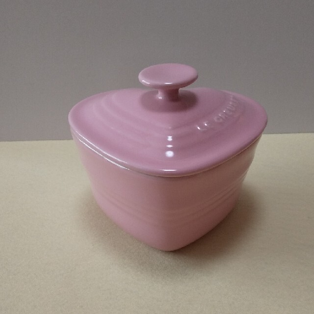 LE CREUSET(ルクルーゼ)のル・クルーゼ ラムカン ダムール ピンク インテリア/住まい/日用品のキッチン/食器(収納/キッチン雑貨)の商品写真