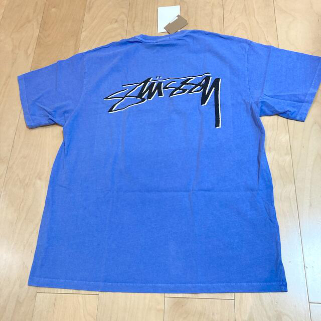 STUSSY(ステューシー)のSTUSSY Our Legacy Drop Shadow Tee Blue  メンズのトップス(Tシャツ/カットソー(半袖/袖なし))の商品写真