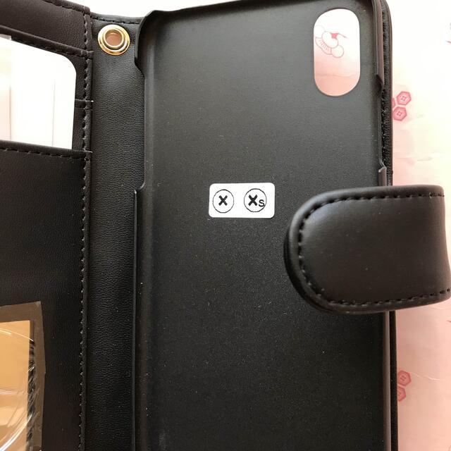 MARY QUANT(マリークワント)の専用です未使用 マリークワント スマホケース iPhone X/Xs BLACK スマホ/家電/カメラのスマホアクセサリー(iPhoneケース)の商品写真