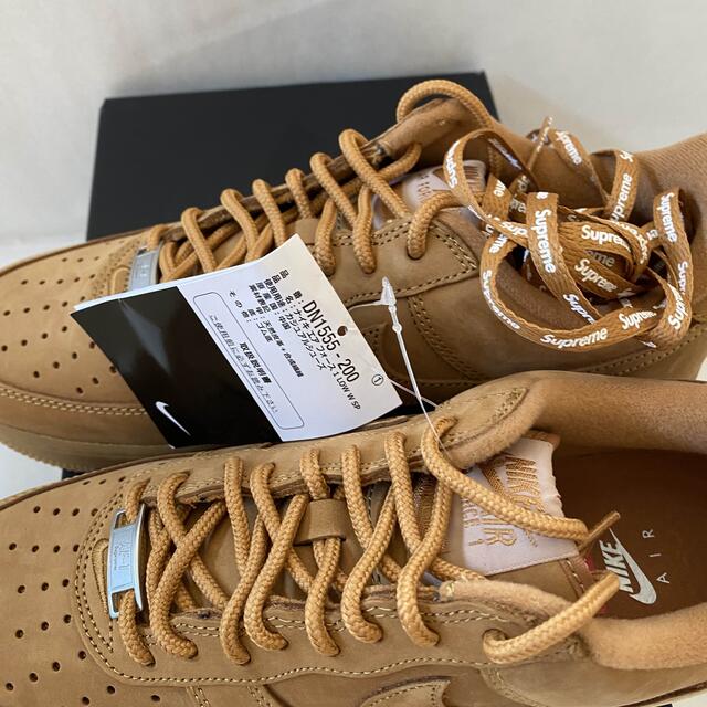 26cm Supreme NIKE AIR FORCE 1 LOW  Wheat 1