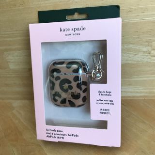 kate spade new york - 新品未使用 ケイトスペード/レオパードAirPods