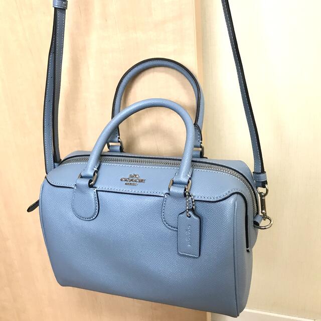 COACH バッグ ショルダーバッグ ハンドバッグ ブルー - ショルダーバッグ