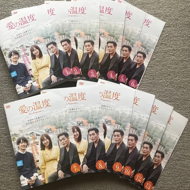 愛の温度　13巻 全話　韓国ドラマ　ラブストーリー  dvd