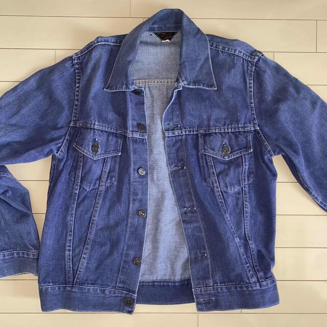 VINTAGE NATIONAL SHIRT SHOPS DENIMJACKET メンズのジャケット/アウター(Gジャン/デニムジャケット)の商品写真