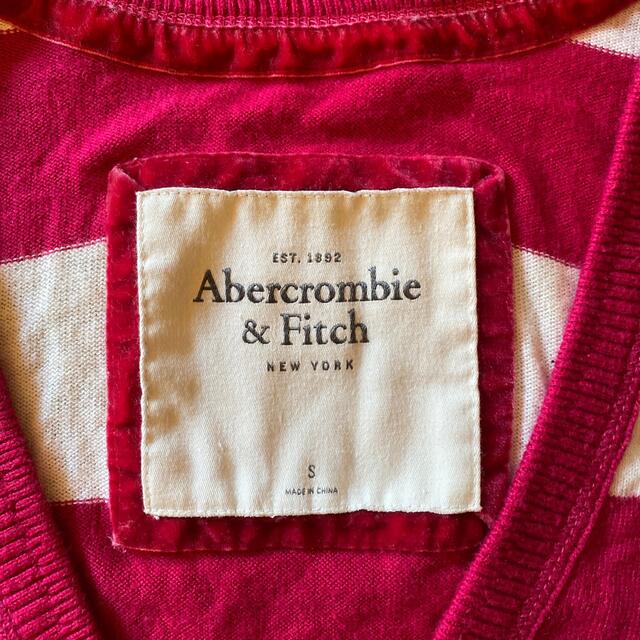 Abercrombie&Fitch(アバクロンビーアンドフィッチ)の【美品】アバクロ ニット ボーダー  レディースのトップス(ニット/セーター)の商品写真