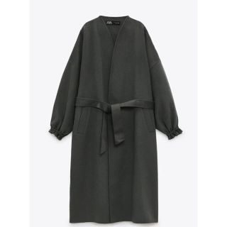 ザラ(ZARA)のZARA ベルト ウールブレンドコート　36(ロングコート)