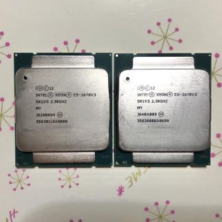 専用 Xeon E5-2670 V3 1個 バラ売り(PCパーツ)