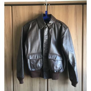 アヴィレックス(AVIREX)のoff shore blue 様専用A2 AVIREX社製horsehide(フライトジャケット)